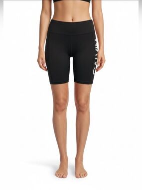 Calvin Klein Black Compression Bike Shorts Size Medium NWOT